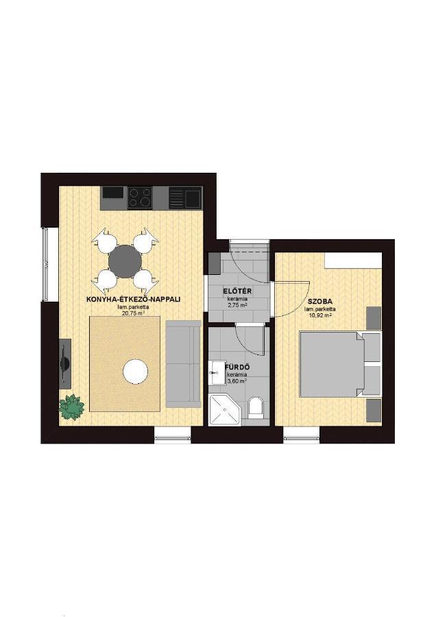 Dotis Apartman 터터 외부 사진