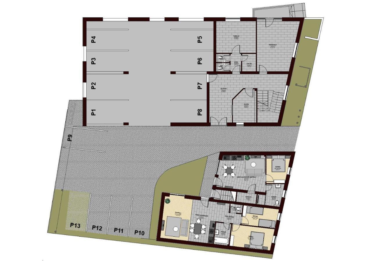 Dotis Apartman 터터 외부 사진